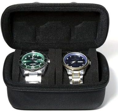 Inspire Essentials Portable Watch Organizer Case EVA Watch Travel Storage Box b