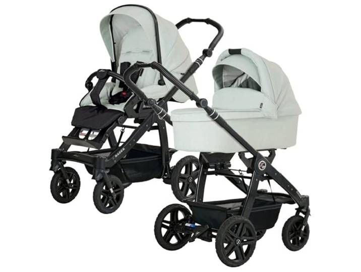 Hartan Kombikinderwagen Racer GTS Set inkl. Babywanne trend sage breeze 1223273628