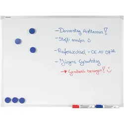 Soennecken, Präsentationstafel, Whiteboard Masse: 80 x 60 cm (B x H) Farbe: weiss (80 x 60 cm)