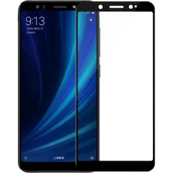 Screenguard Xiaomi Mi A2 Full Screen Panzerglas Schutzfolie 2.5D 9H (Xiaomi Mi A2), Smartphone Schutzfolie, Schwarz