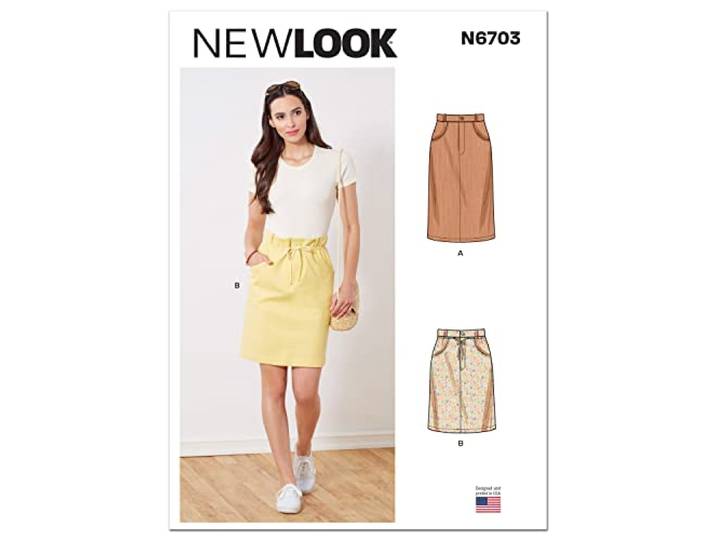 New Look Naaipatroon N6703 Misses' Rokken