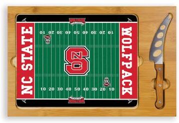 Toscana Picnic Time North Carolina State Wolfpack Icon Cheese Tray