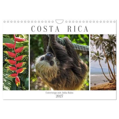 Costa Rica - unterwegs mit Julia Hahn (Wandkalender 2027 DIN A4 quer), CALVENDO Monatskalender