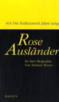 Helmut Braun - Rose Ausländer: Zu ihrer Biographie - Preis vom 13.10.2026 19:28:25 h