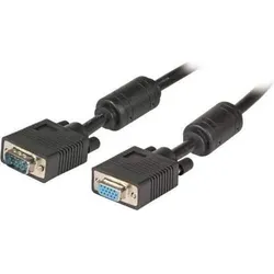 EFB Elektronik D-Sub 5m 5m VGA (D-Sub) VGA (D-Sub) Schwarz VGA-Kabel (5 m), Videokabel, Schwarz