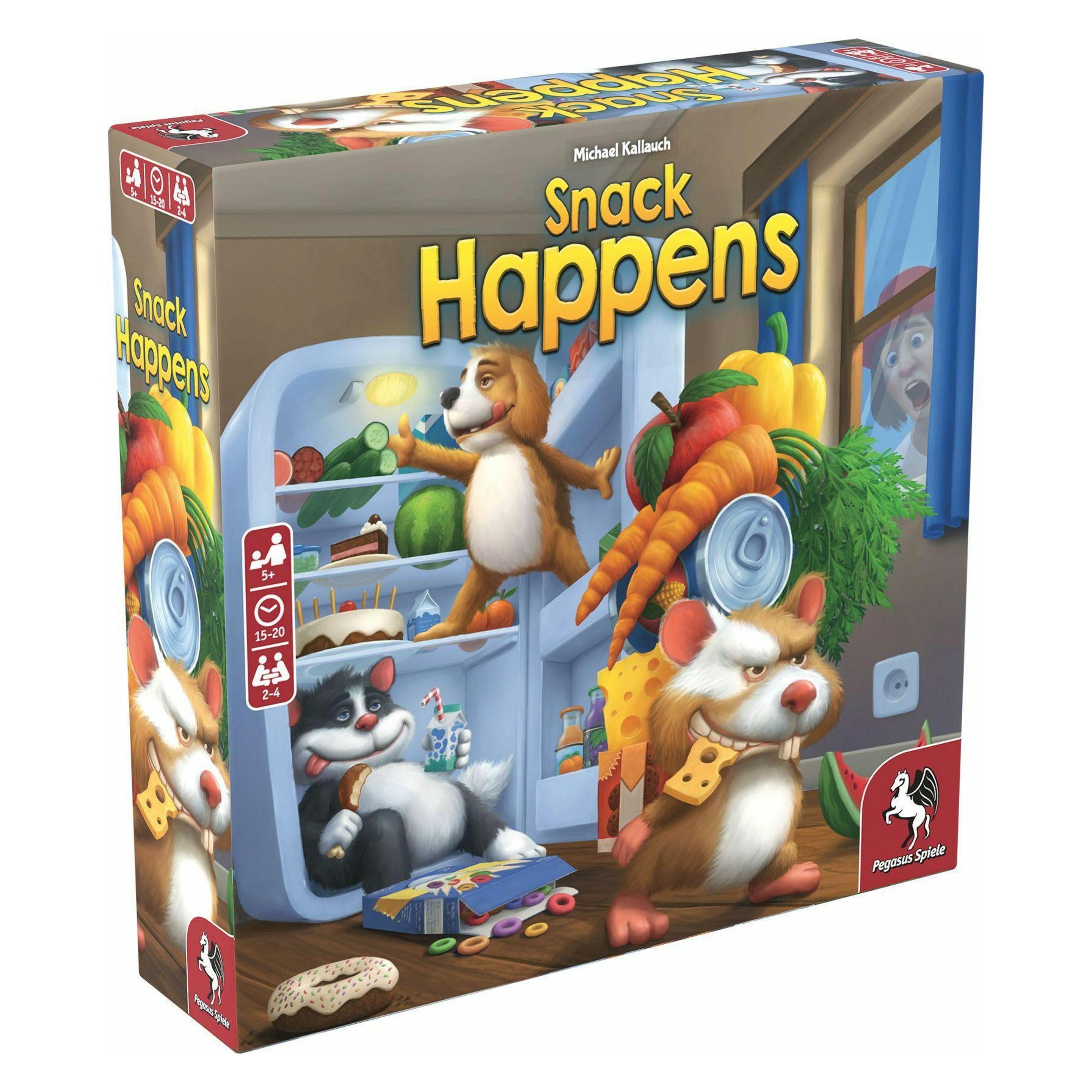 Pegasus Snack Happens, d (Deutsch, 2 - 4 Spieler) (66030G)