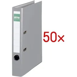 OTTO Office 50x Ordner »Exclusive I« grau, 5x32x28.5 cm