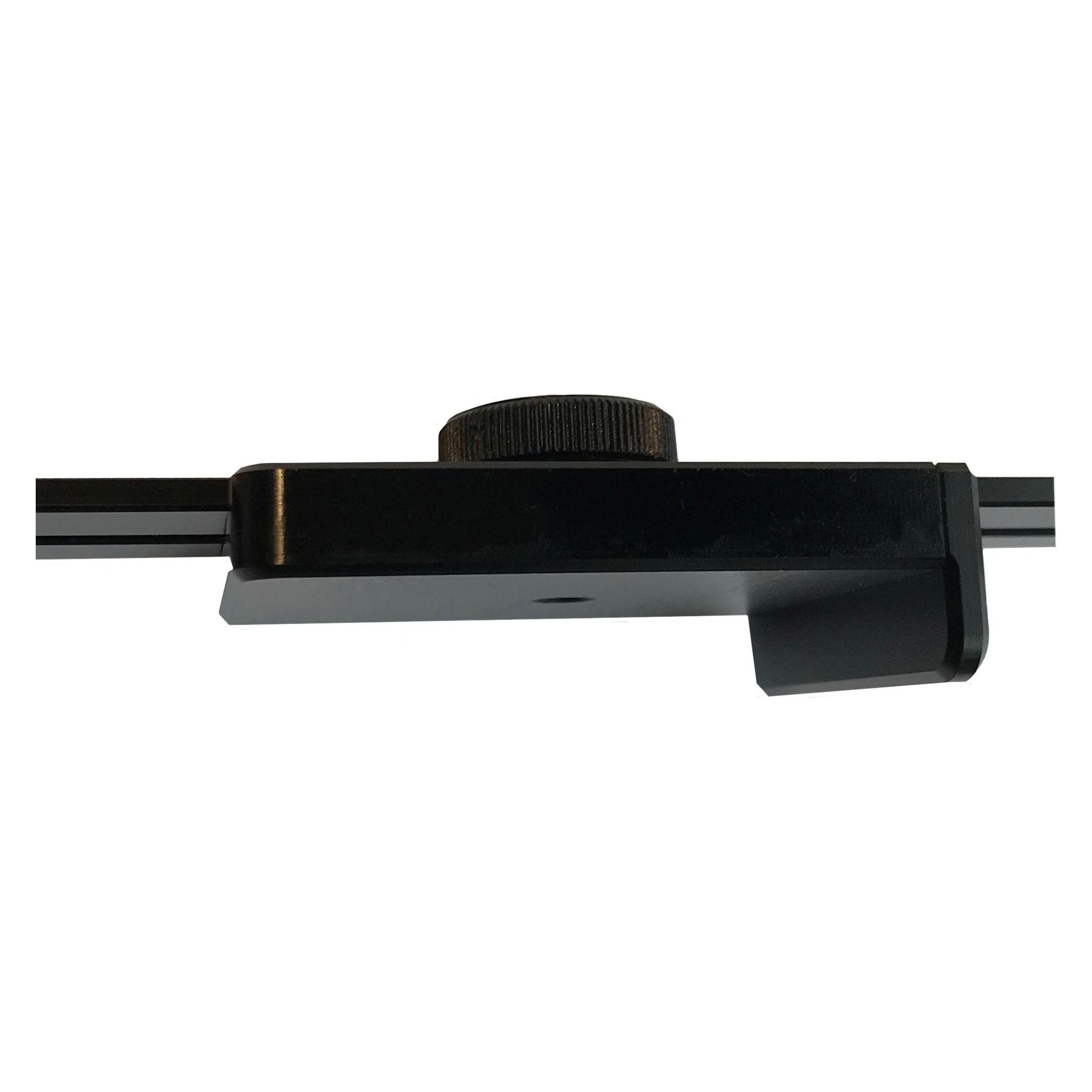 mib 05057031 Lineal mit Stopper Aluminium (25 cm) (05057031)