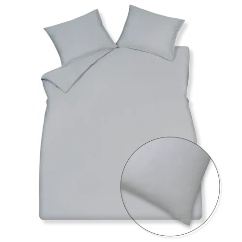 Vandyck Dekbedovertrek Home Venice Soft Grey 2-persoons 200 x 220 cm