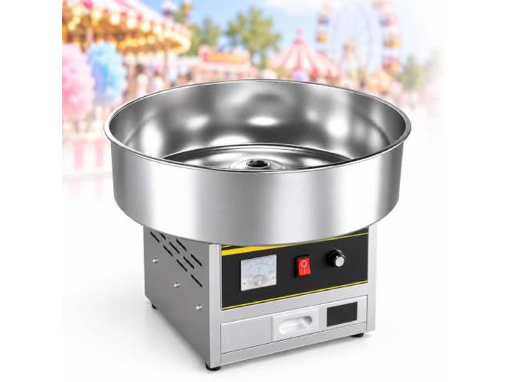 Zuckerwattemaschine Aus Edelstahl Anti-Leckage-Struktur, Leicht Zu Reinigendes Design, Stabile Heizung, For Den Täglichen Gebrauch