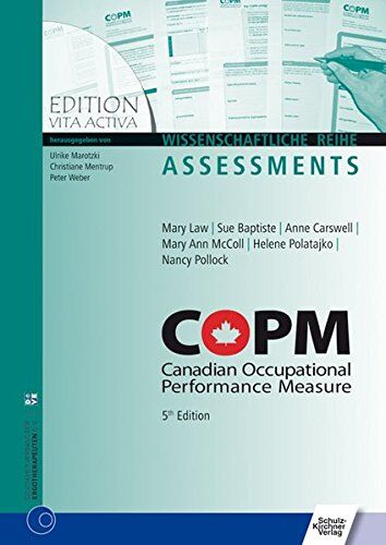 Mary Law - COPM 5th Edition: Canadian Occupational Performance Measure (Edition Vita Activa) - Preis vom 14.10.2026 23:07:16 h
