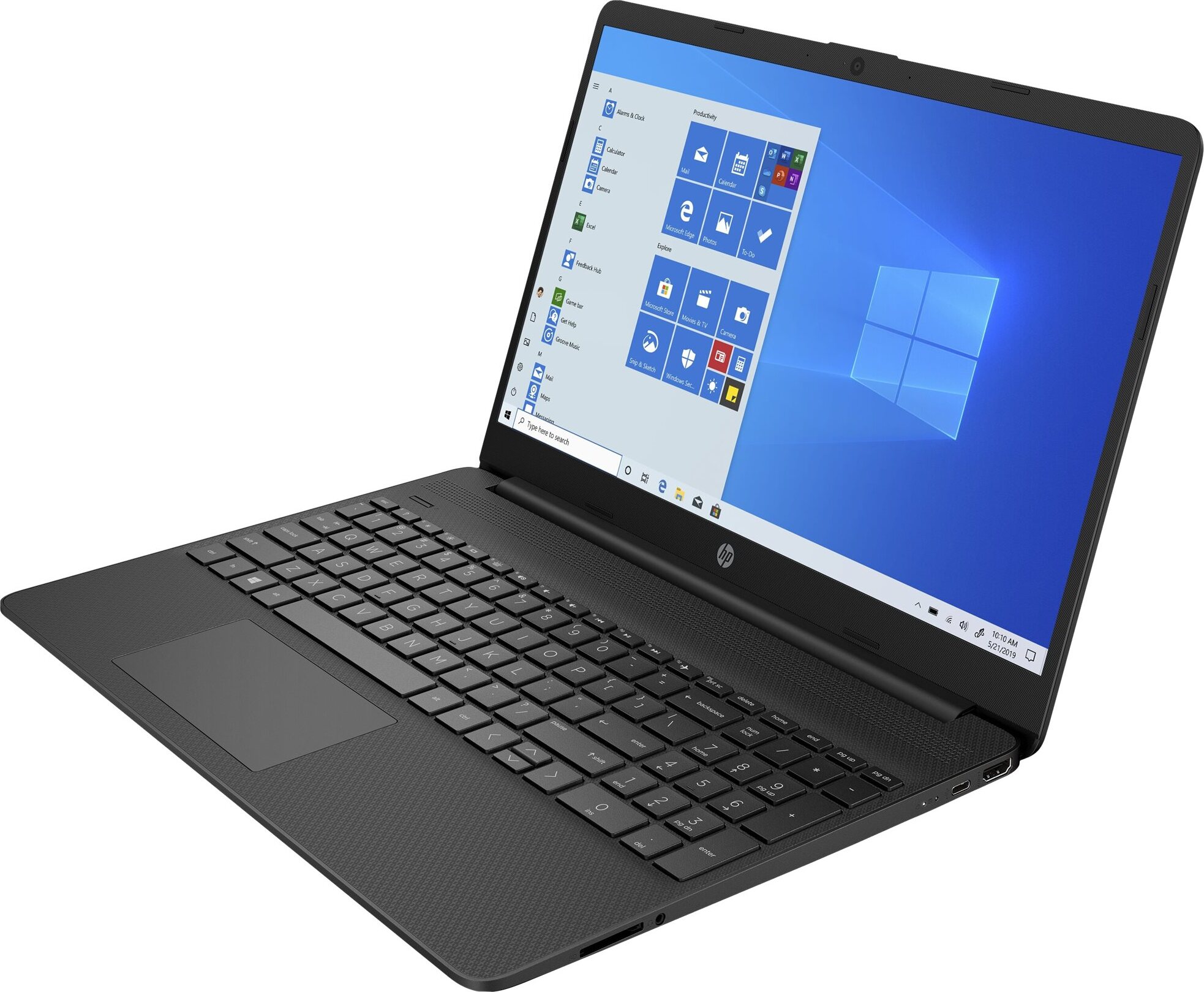 HP 15s-eq1023ng, AMD Athlon Gold, 2,4 GHz, 39,6 cm (15.6"), 1920 x 1080 Pixel, 8 GB, 256 GB