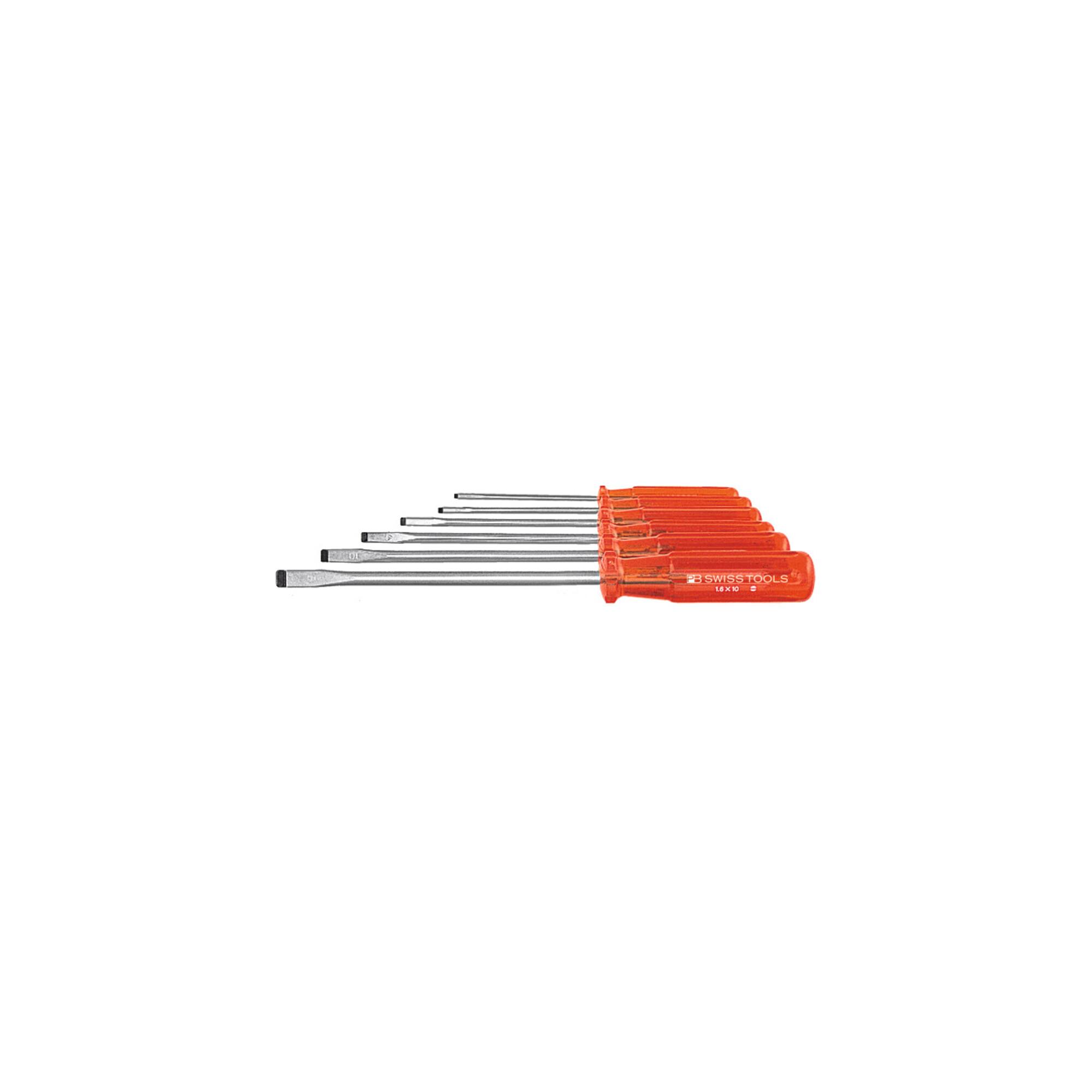 PB Swiss Tools Norm-Schraubendreher-Satz, mit Kunststoffheft, 6-teilig (1412.)