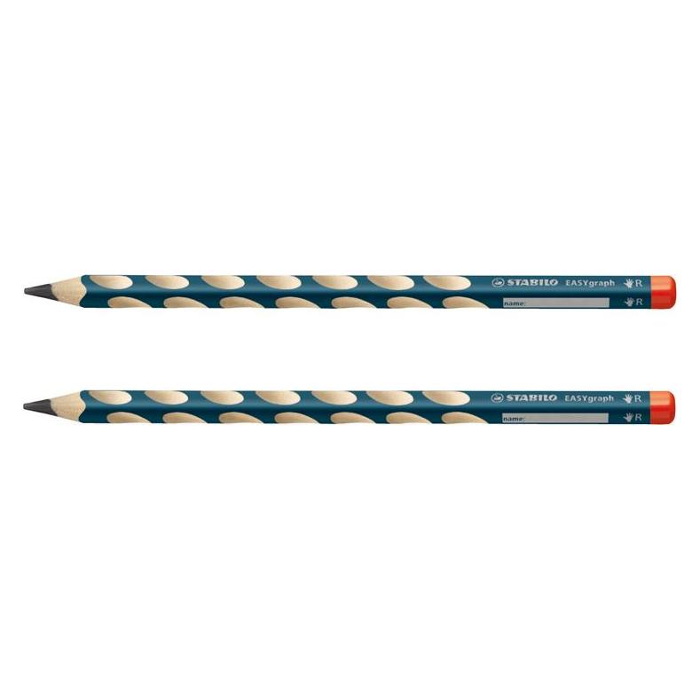Stabilo Easygraph 2er HB rechts (3.15 mm, HB, 2x) (B-39890-10)