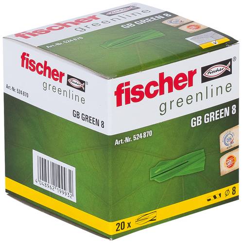 Fischer 524870 Gasbetondübel 8mm 20St.