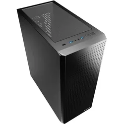 Sharkoon VS9 Black ATX (ATX, mATX, Mini-ITX), PC Gehäuse, Schwarz