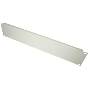 Good-Connections Blindpanel GC-N0043, Metall, 19 Zoll (483 mm), geschlossen, grau, 2HE