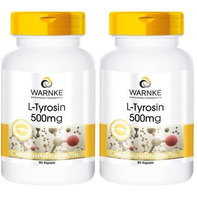 L Tyrosin 500Mg x2 2x90 St Kapseln