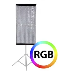 Falcon Eyes Flexibles RGB LED Panel RX-848 60x120 cm, Dauerlicht, Mehrfarbig