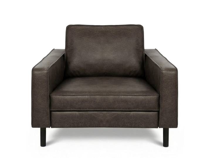 Livetastic Sessel, Fango, Echtleder, Anilinleder, 88x85x92 cm, Wohnzimmer, Sessel, Sonstige Sessel