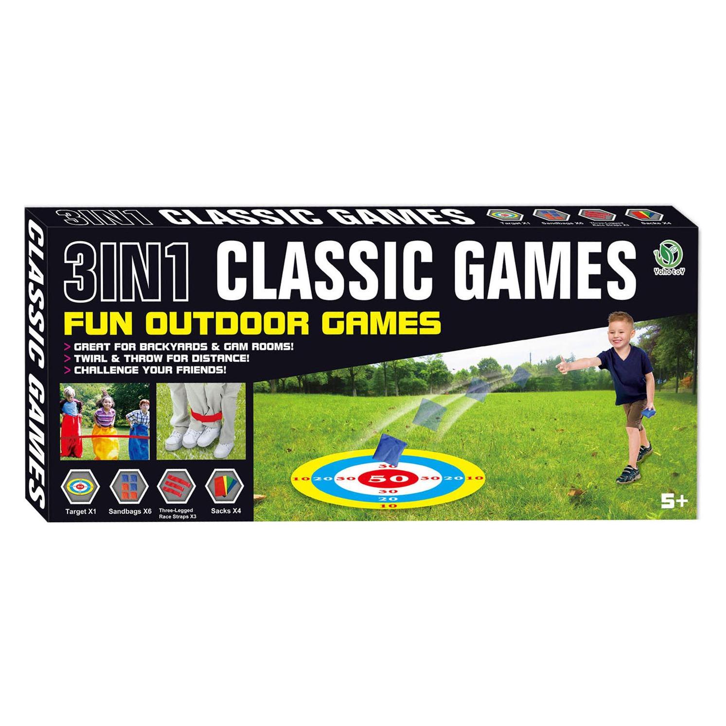 Klassische Spiele Outdoor 3in1 Outdoor-Spiele (49302461)