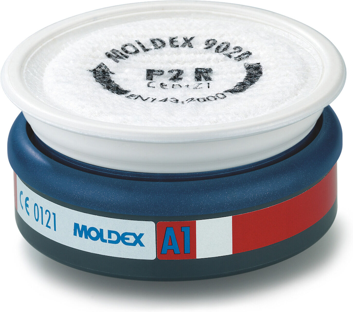 Moldex Kombifilter A1 P2 R, für Serie 7000 + 9000, EasyLock®, organische Gase und Partikel (9120)