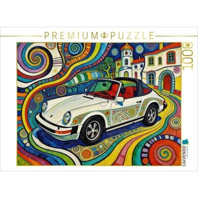 CALVENDO Puzzle Kultmodell Porsche 911 | 1000 Teile Lege-Größe 64x48cm Foto-Puzzle für glückliche Stunden