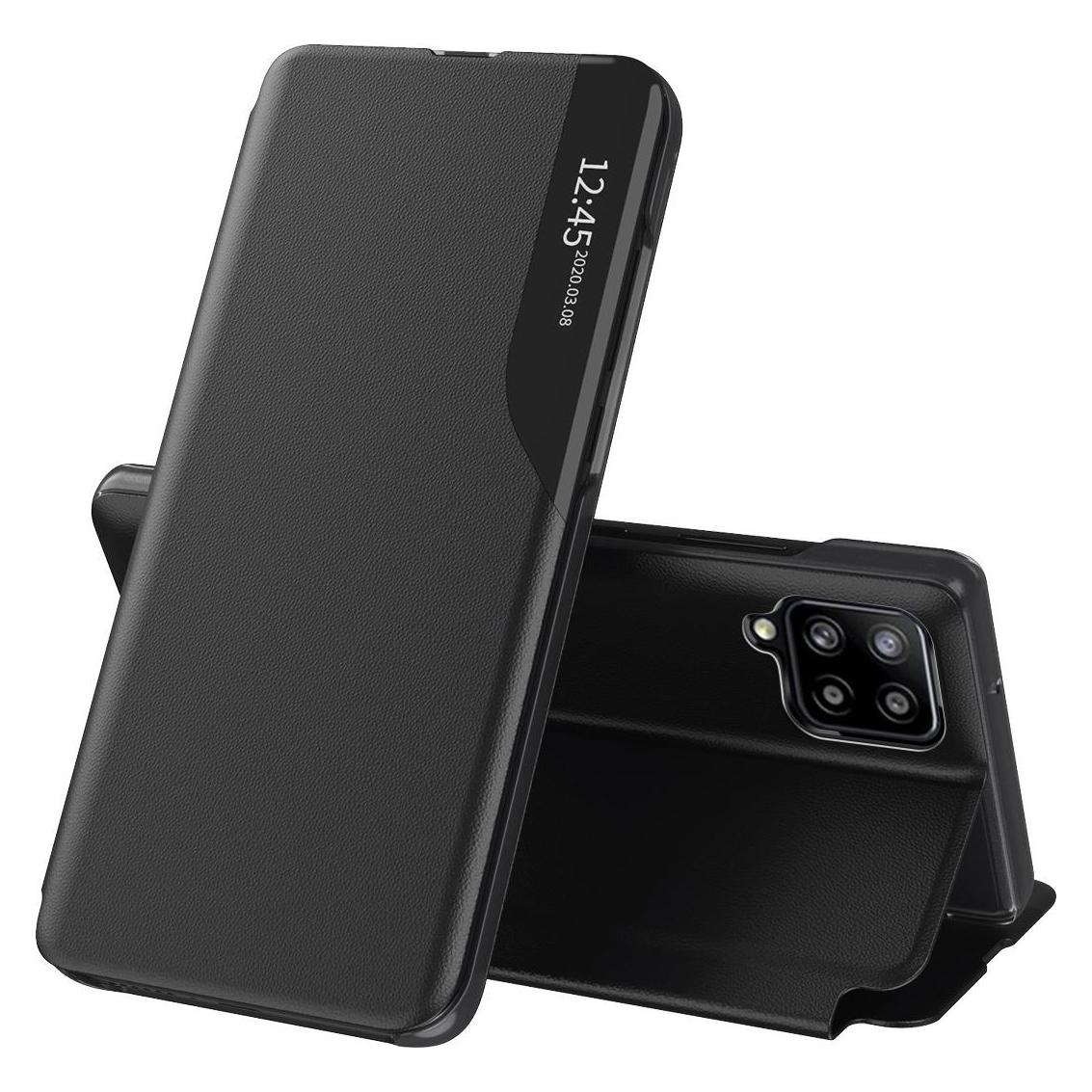 Techsuit - eFold Series - Samsung Galaxy A12 / A12 Nacho - Black (Samsung Galaxy A12, Samsung Galaxy A12 Nacho) (56337895)