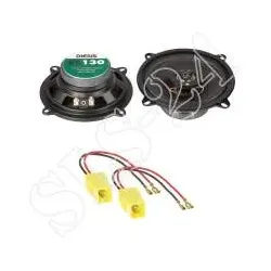 Calearo Dieses EL130 2-Wege Koaxial Lautsprecher 80 Watt für Fiat Punto (188)...