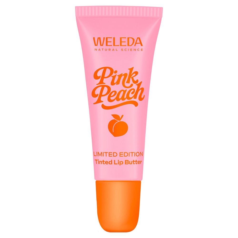 Weleda Pink Peach tinded Lip Butter 7 ml Lippenschutz