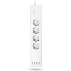 Hama, Steckdosenleiste, WLAN Socket Strip (4x, 1 m)