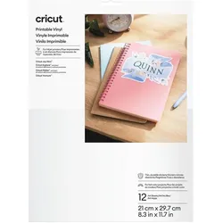 Cricut, Bastelfolie, XTR PTBL VINYL WHITE A4 (12)
