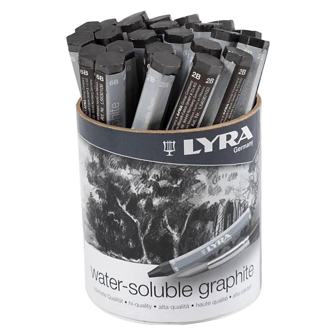 Lyra Water-soluble Graphite Crayons (24x) (4084900551516)