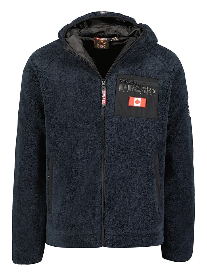Canadian Peak Fleecejacke in Dunkelblau - XL
