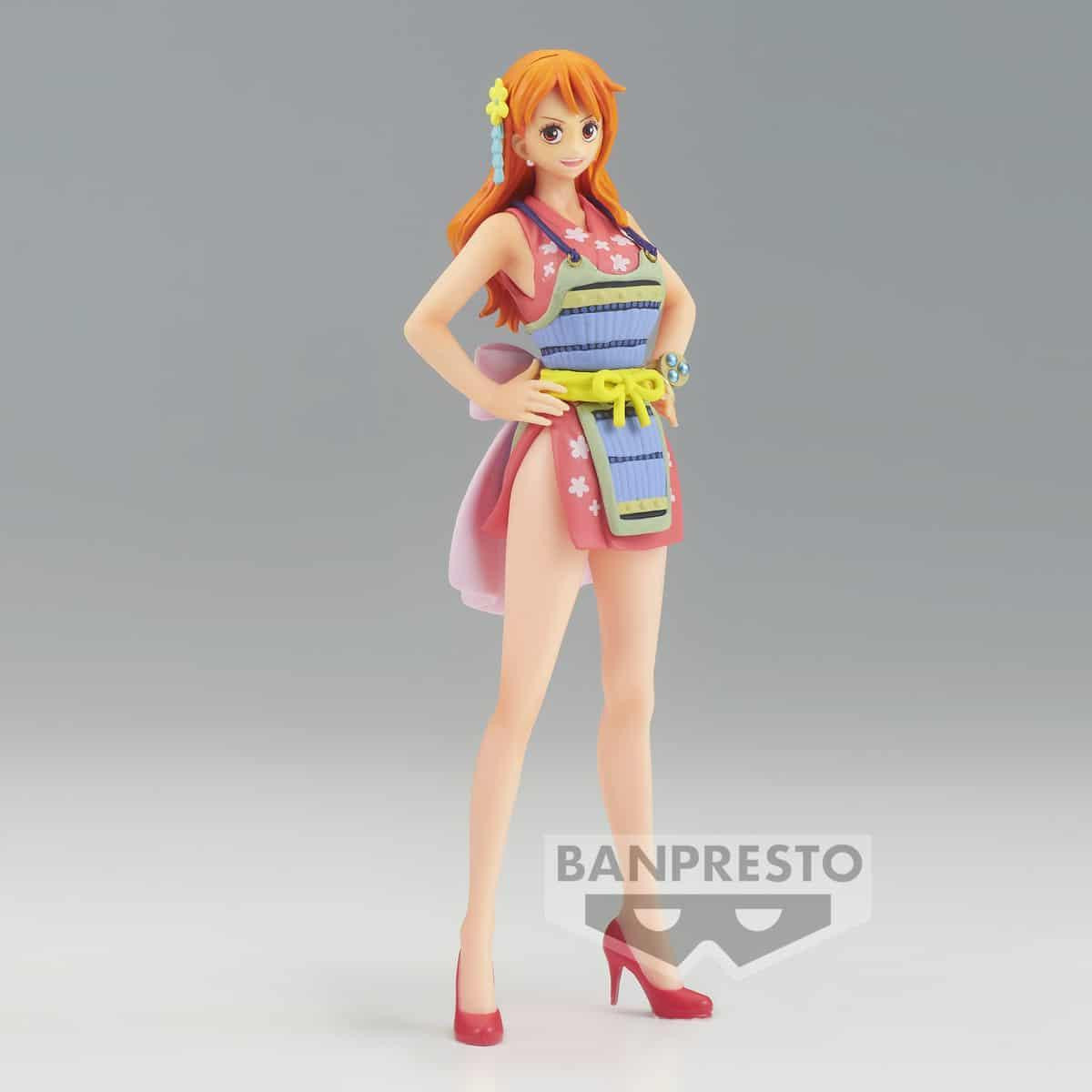 Bandai One Piece DXF The Grandline Lady Wanokuni Vol. 8 Figuur Nami 15 cm
