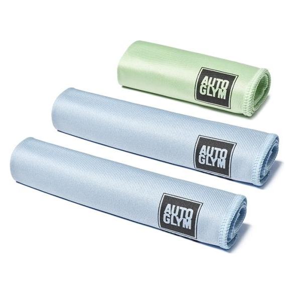 Autoglym Mikrofiberklude til Glas og Skaerm 3 stk. (GSCLOTH)