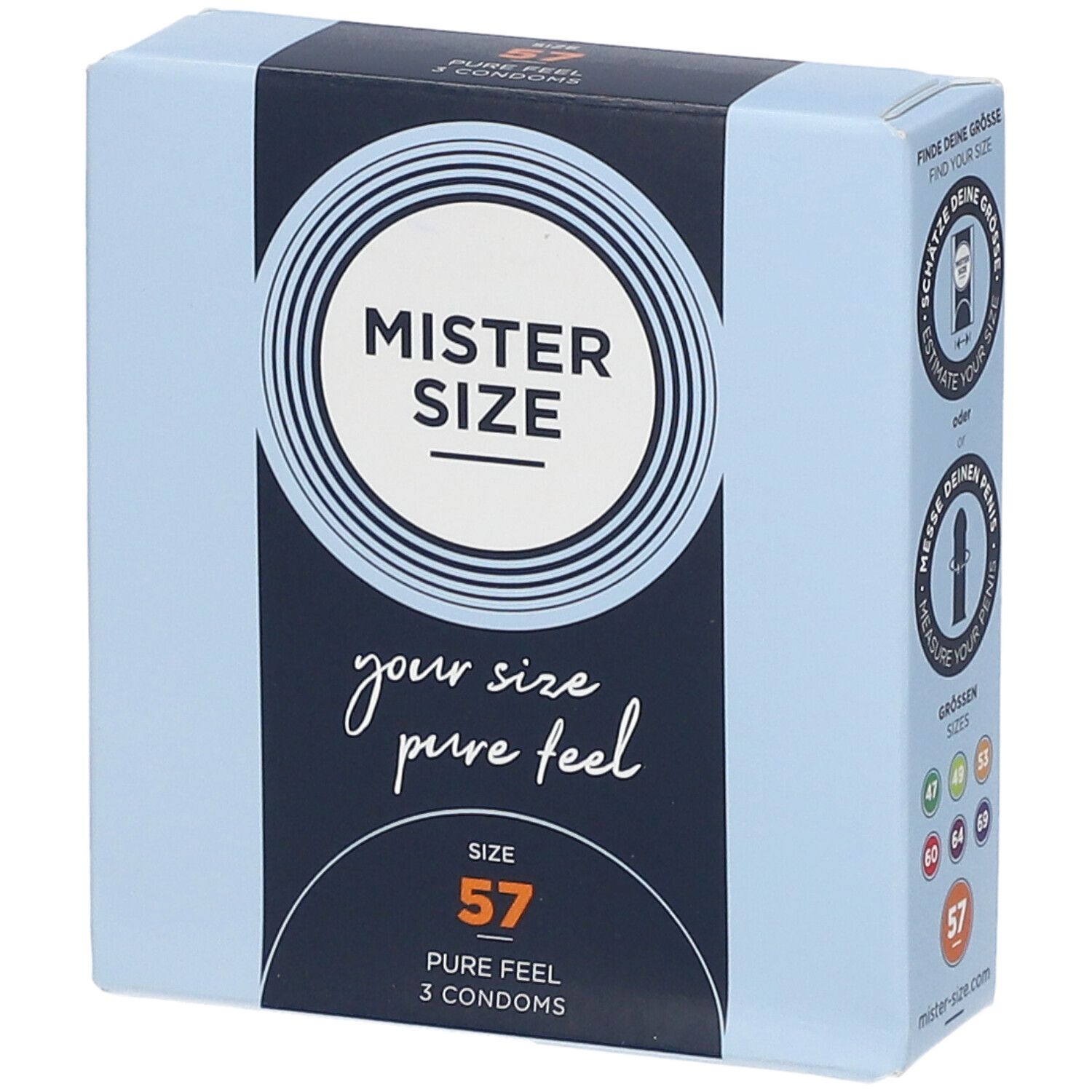 Mister Size 57 Kondome 3 St