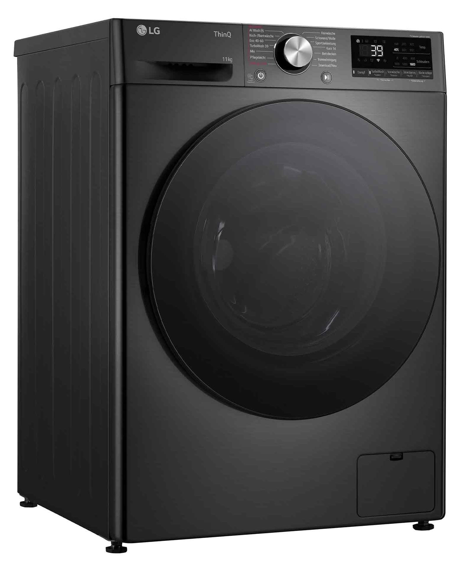 LG F6WR701YB Waschmaschine 11 kg ThinQ Steam Funktion Kindersicherung