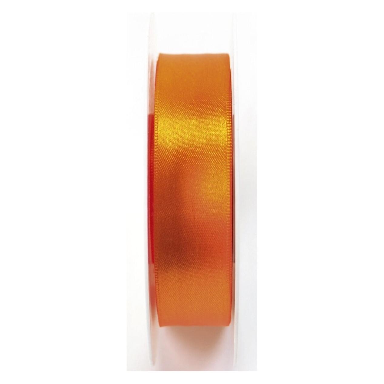 Goldina Doppelsatinband 25mmx25m orange (1x) (8172025400025)