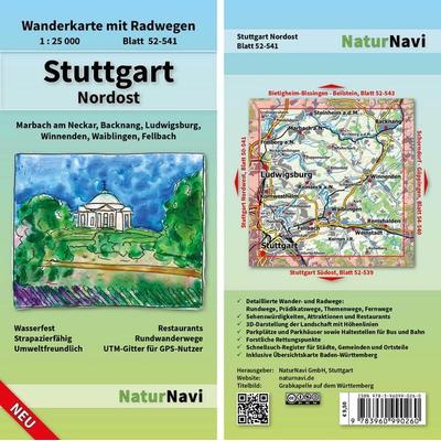 Stuttgart Nordost, Sonstige von , Naturnavi, 978-3-96099-026-0