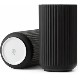 Lyngby Vase 12 cm schwarz