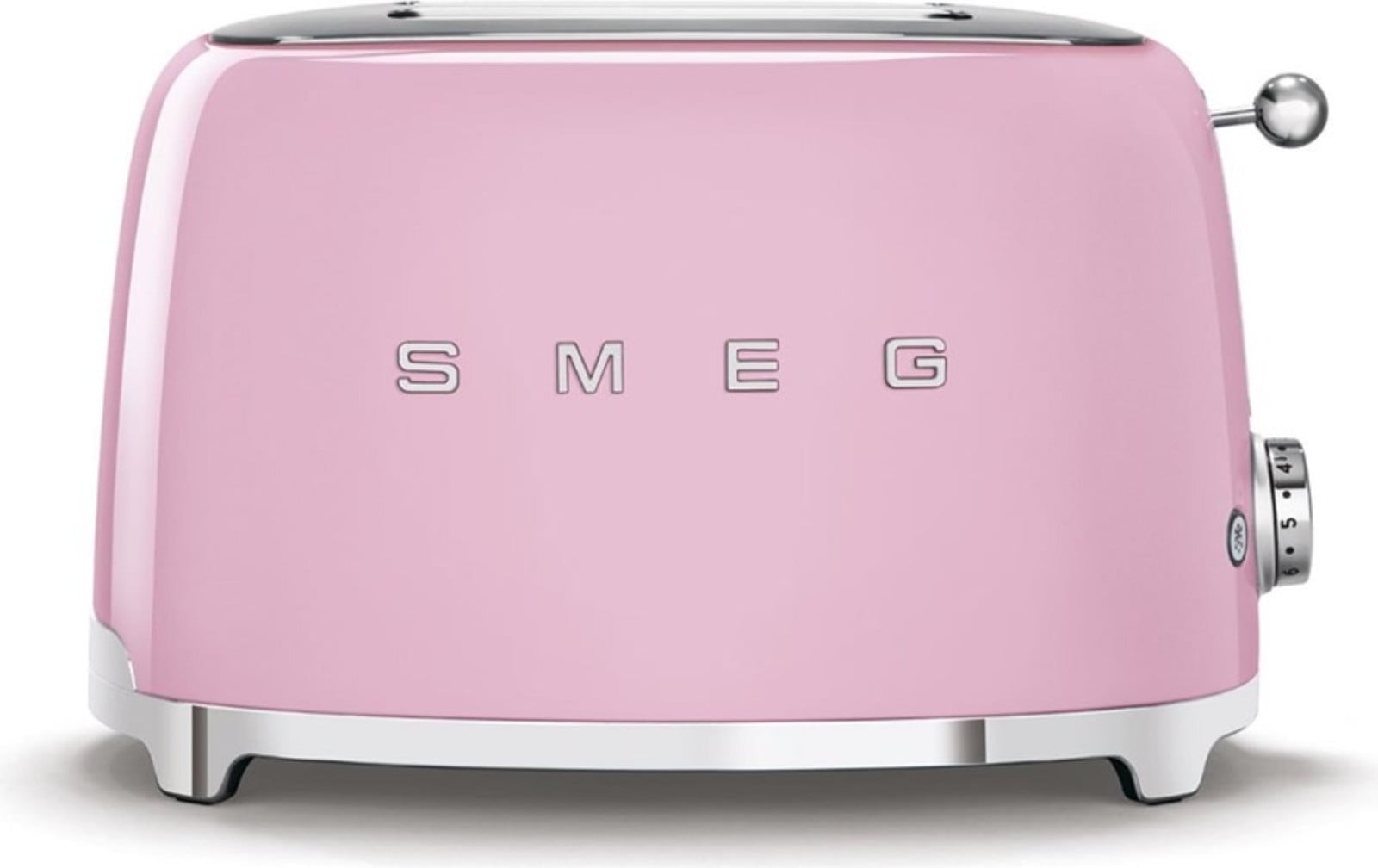Smeg TSF01PKEU Broodrooster met 2 sleuven, Cadillac roze