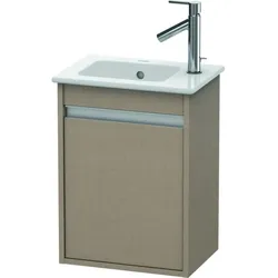 Duravit Ketho Waschtisch-Unterschrank KT6417R7575 40x28,5x55cm, wandhängend, Tür rechts, leinen