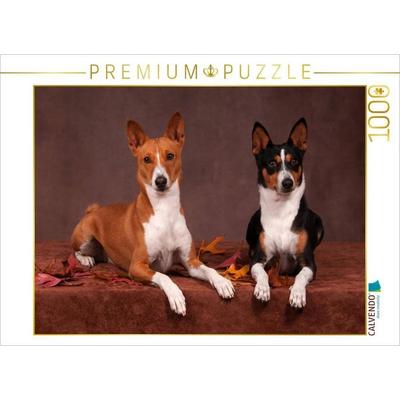 CALVENDO Puzzle Ein Motiv aus dem Kalender Faszinierende Basenjis | 1000 Teile Lege-Größe 64x48cm Foto-Puzzle für glückliche Stunden