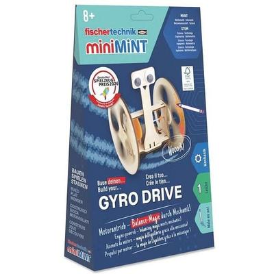 Fischertechnik 579984 - miniMINT, Gyro Drive, Balance-Magie, Technik-Holzbausatz ab 8 Jahren