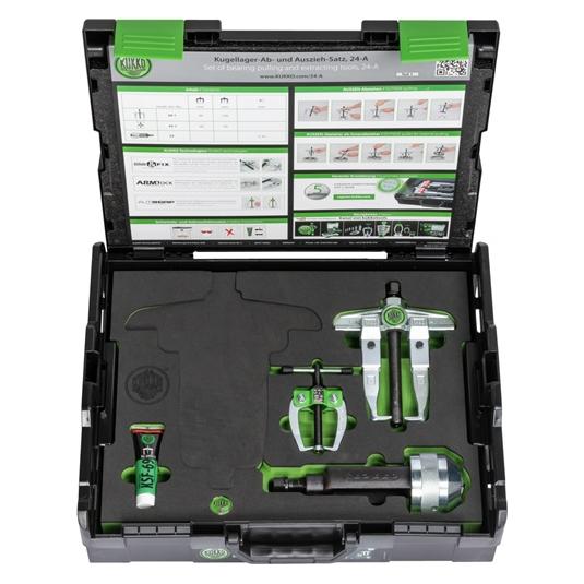 Kukko Kugellagerab-/ausziehvorrichtung 24 Spannweite 60 - 90 mm 24-A in 2 x L-Boxx (24-A)