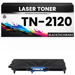 Toner TN-2120 ersetzt Brother Schwarz TN2120 DCP-7030 7040 HL-2150 MFC-7320 für DCP-7030/7040/7045N HL-2140/2150/2170 MFC-7320/7440N/7840W 1200