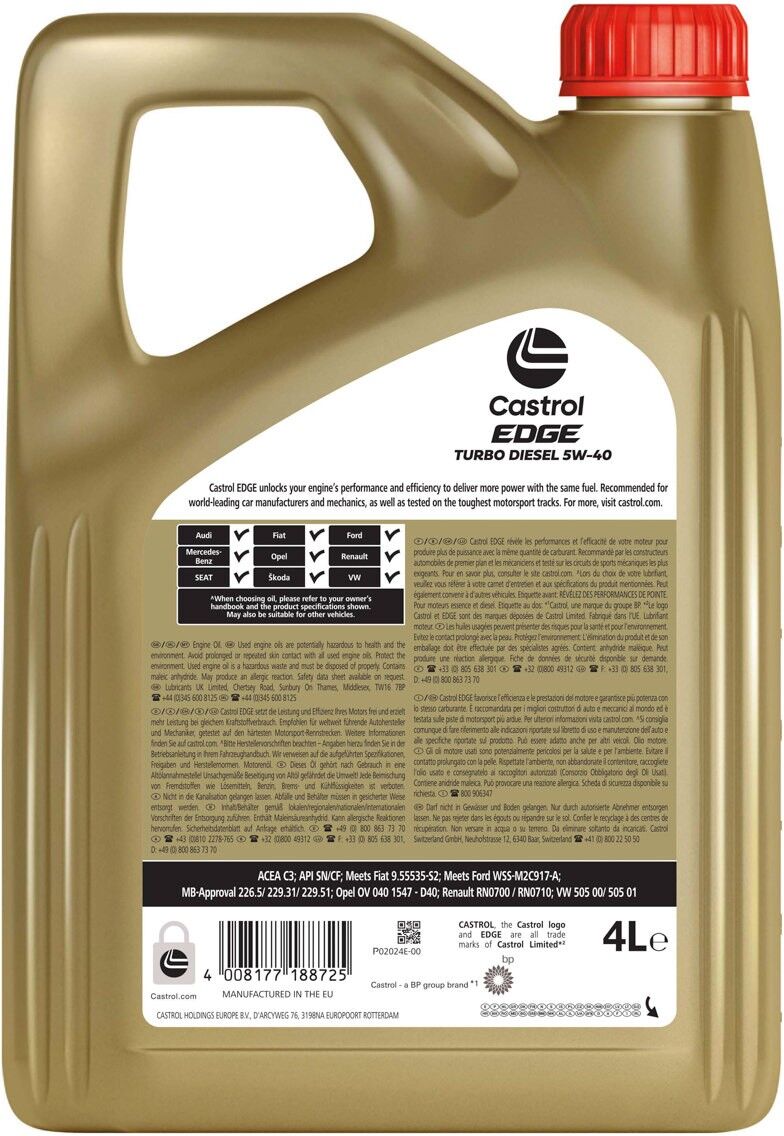 CASTROL 15F819 Moottoriöljy