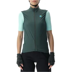 UYN Biking Ultralight Fahrrad Windweste Damen deep forest/black S