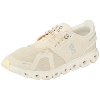 Sneaker ON RUNNING "CLOUD 6", Damen, Gr. 36, beige (castor{ivory), Synthetik, Schuhe Sneaker